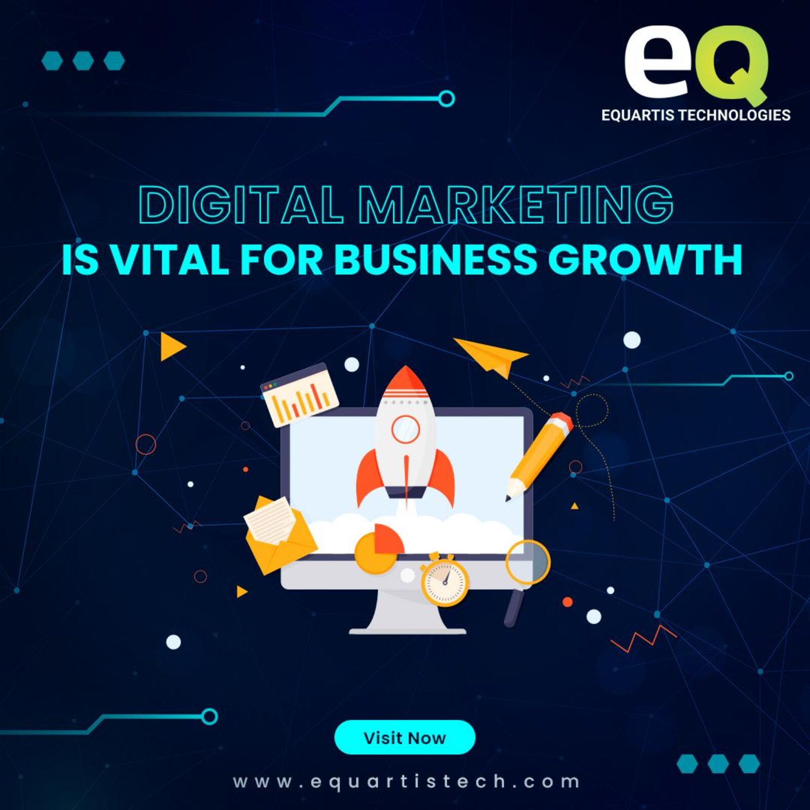 Digital Marketing is Vital for Business Growth | Equartis Tech