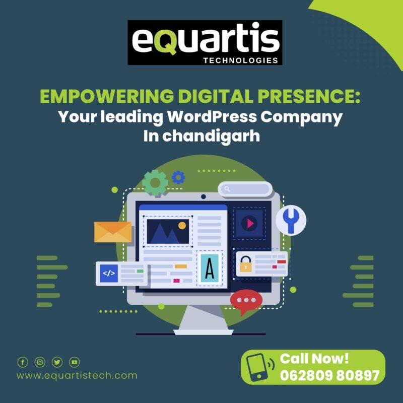 WordPress Company in Chandigarh | Equartis Tech