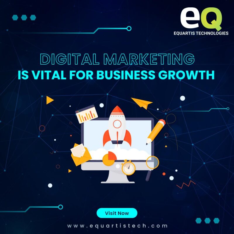 Digital Marketing is Vital for Business Growth | Equartis Tech