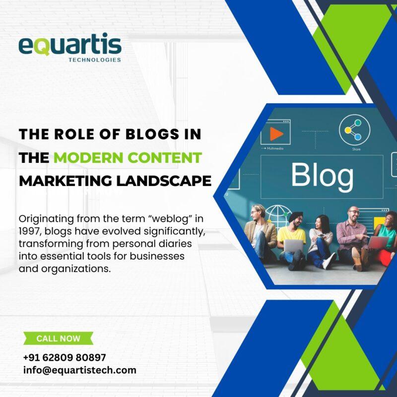 The Role of Blogs in the Modern Content Marketing Landscape
