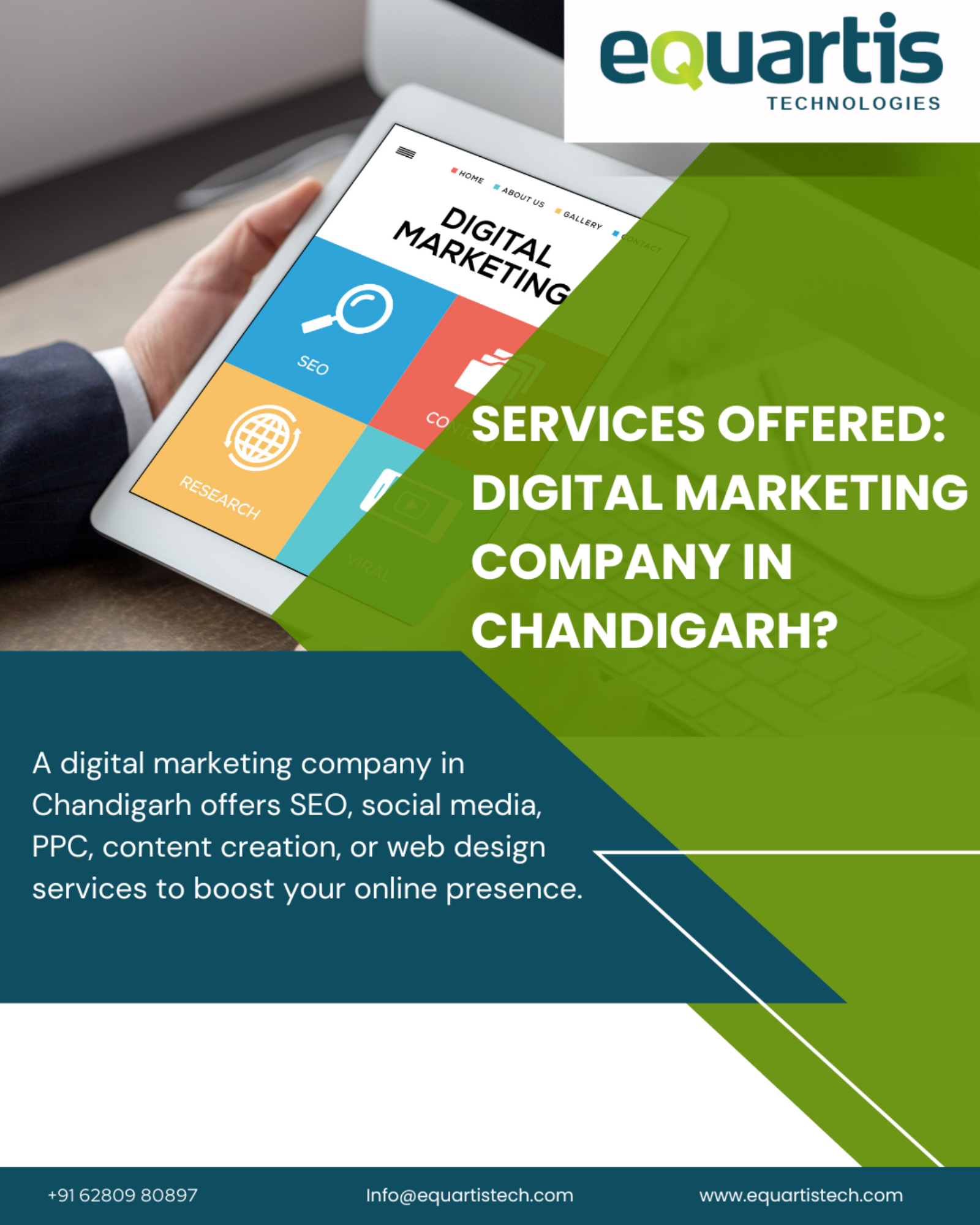 Services Offered: Digital Marketing Company in Chandigarh?